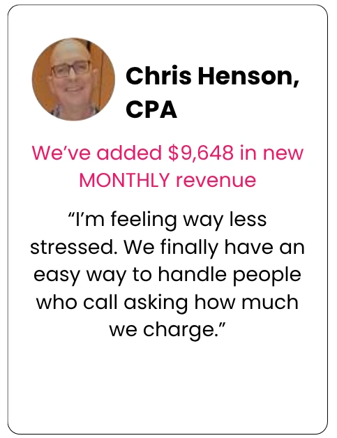 Case studie Chris